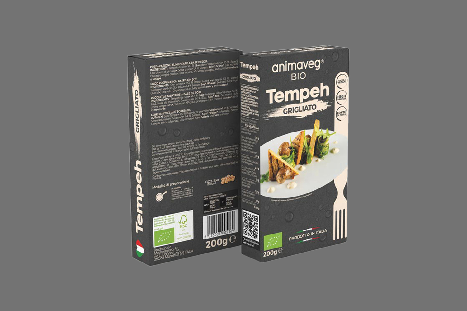 Tempeh grigliato Animaveg