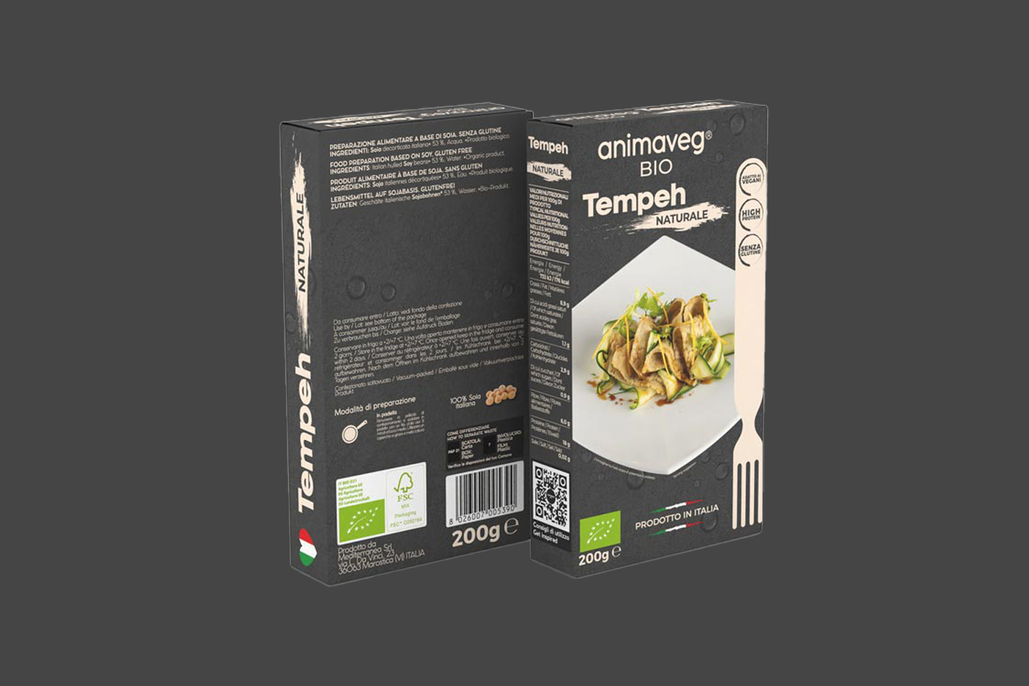 Tempeh naturale Animaveg