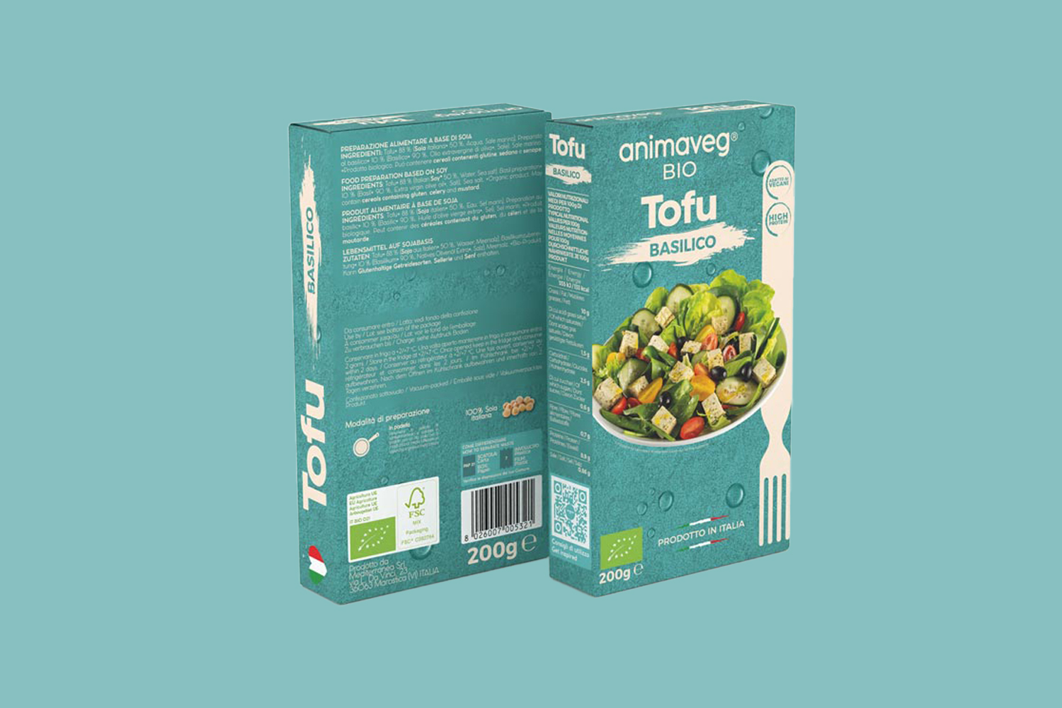 Tofu Basilico Animaveg