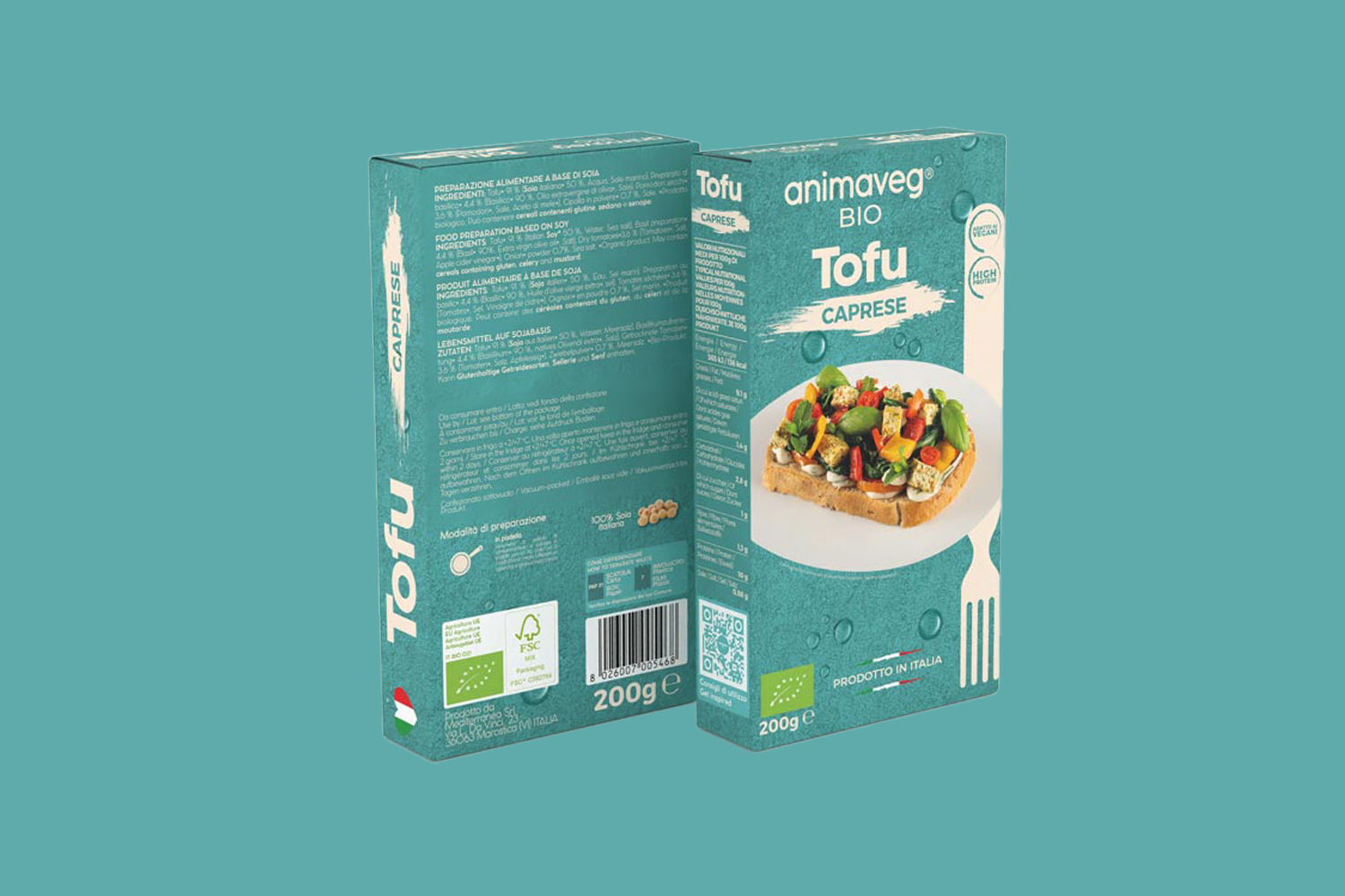 Tofu Caprese Animaveg